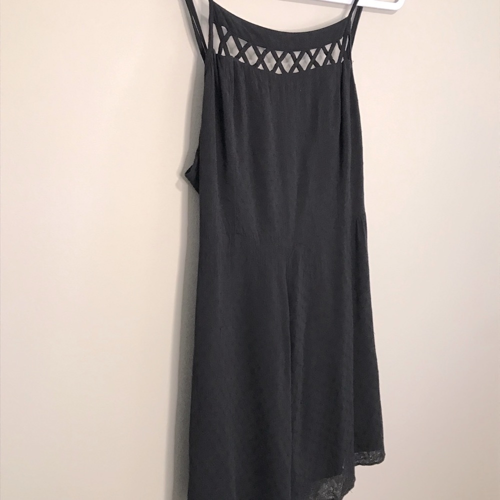Jaqueline de Young - Black Slip dress Size 8